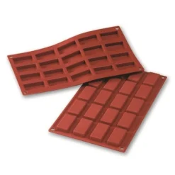 Best Siliconen Bakvorm Finanziere Mini 49x26x11mm (20)