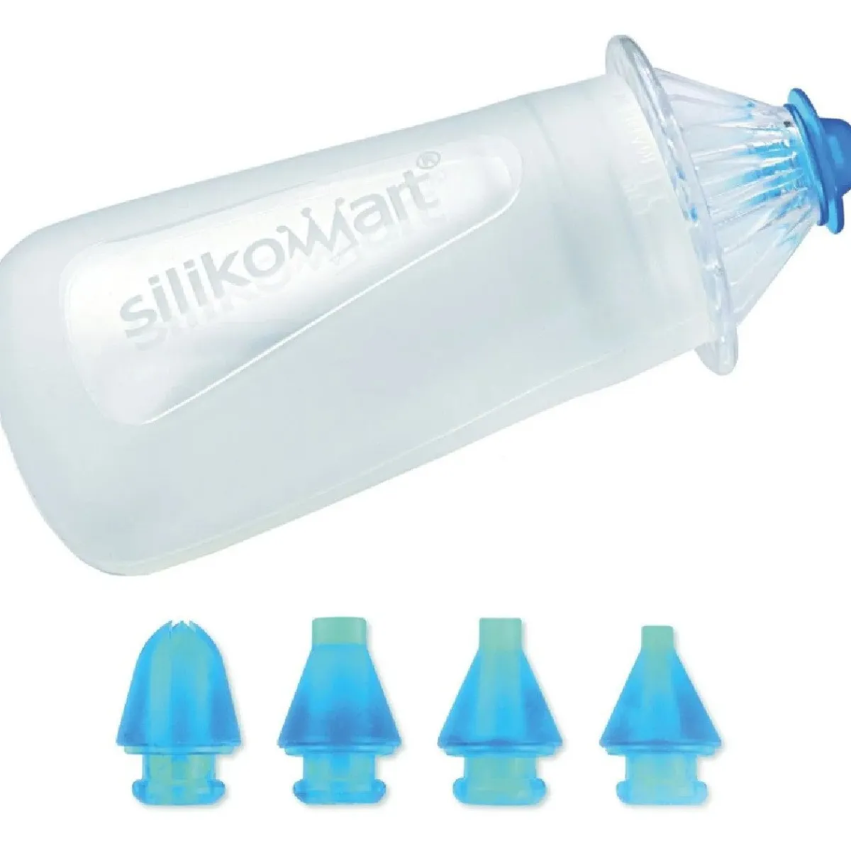 Outlet Silikomart Decoratiepen met 4 spuitmondjes