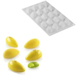 Outlet Silikomart Siliconen Vorm Quenelle (20) 44x21x20mm