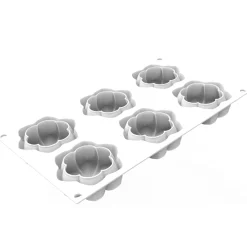 Best Silikomart Sillikomart Siliconen Bakvorm Hana Ø7,2x3cm (6)