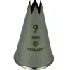 Overig Spuitmondje gekarteld 6 Tands RVS 9mm