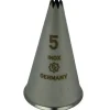 Discount Overig Spuitmondje gekarteld 8 Tands RVS 5mm