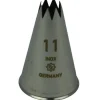 Discount Overig Spuitmondje gekarteld 8 Tands RVS 11mm