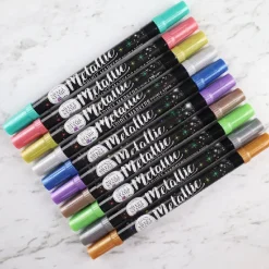 Best Sweet Stamp Stift Eetbare Inkt Dubbelzijdig Metallic Koper