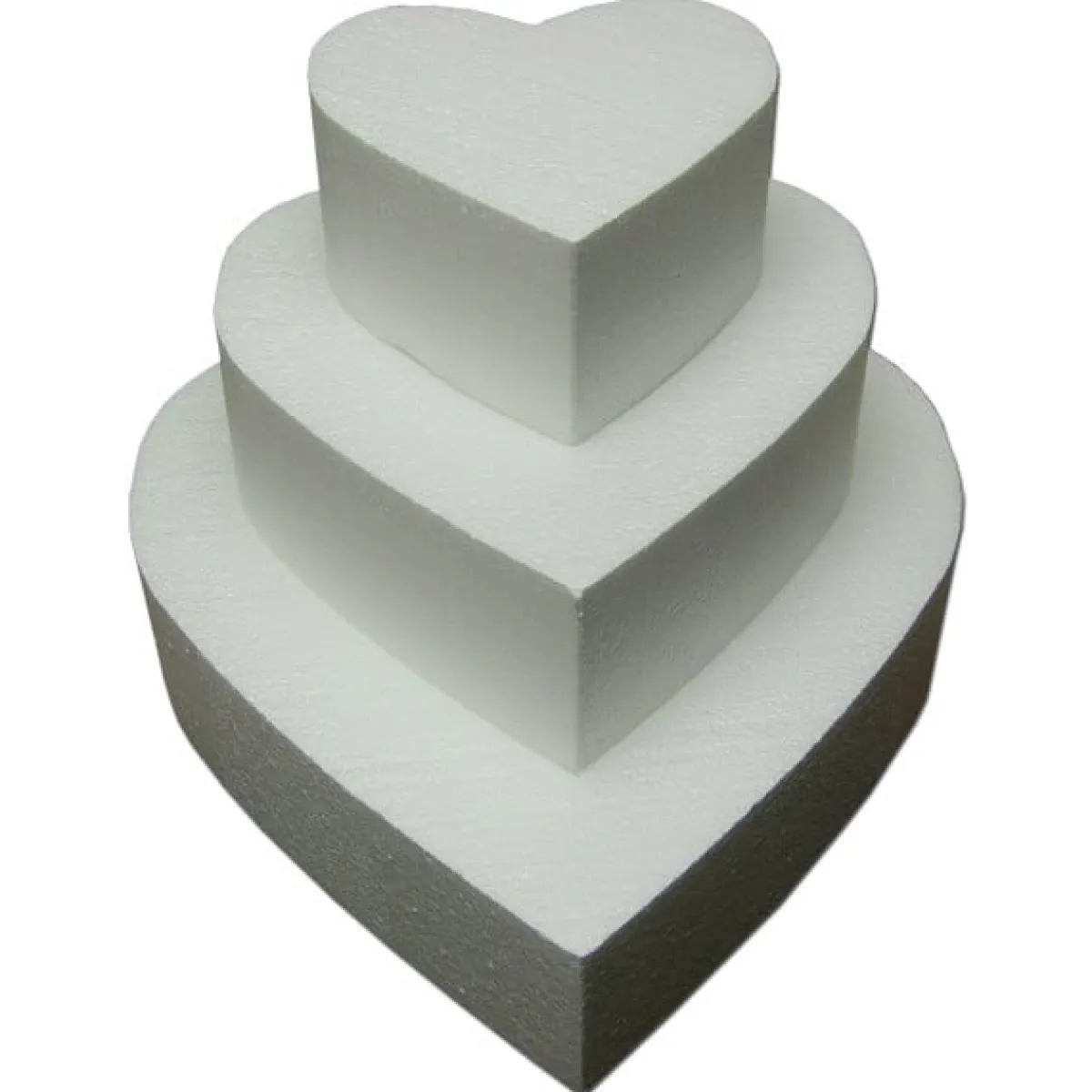 New Taart Dummy Hart 5cm -Ø15cm-