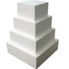 Sale Taart Dummy vierkant 5cm - 10x10cm