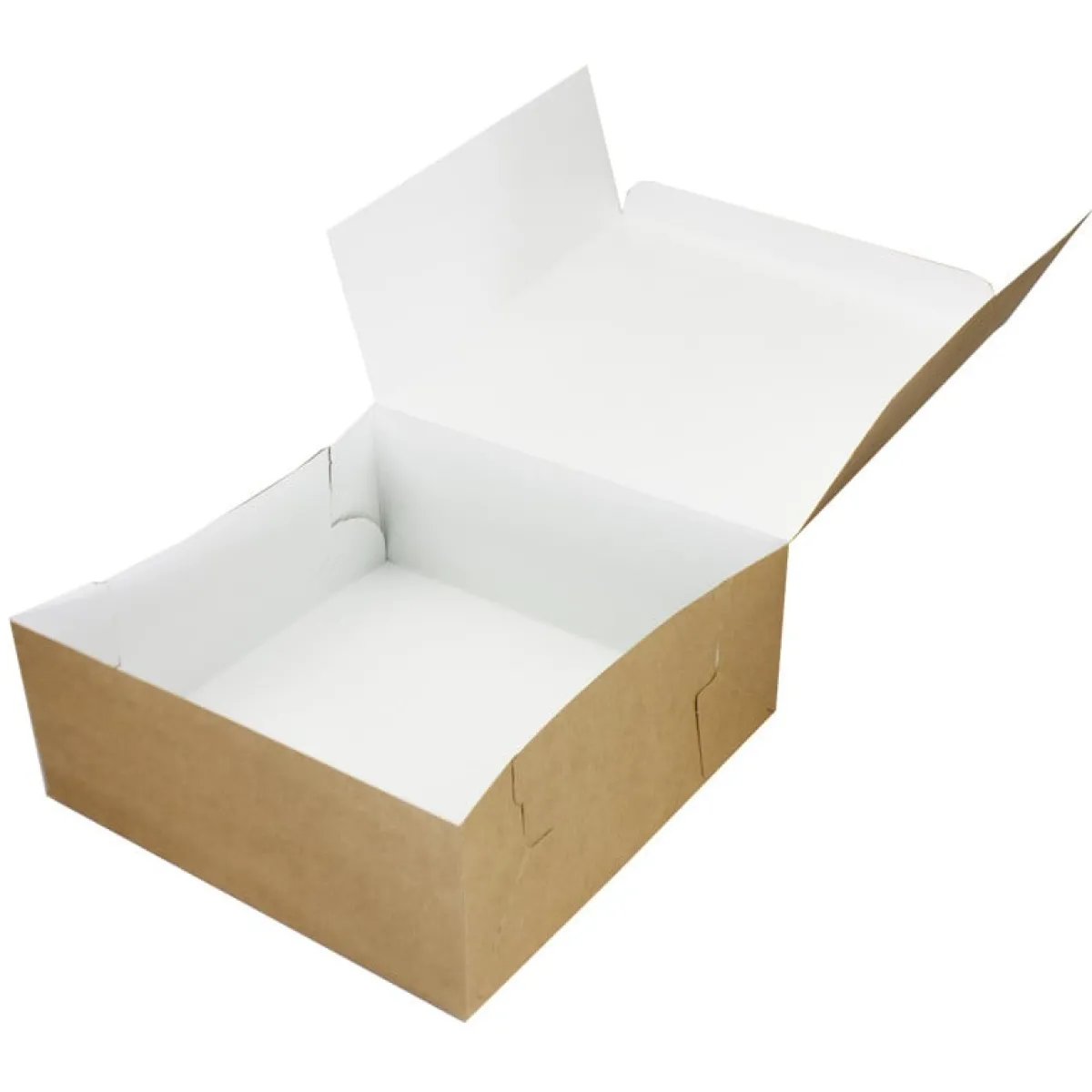 BrandNewCake Taartdoos 25x25x10cm. Kraft 50st