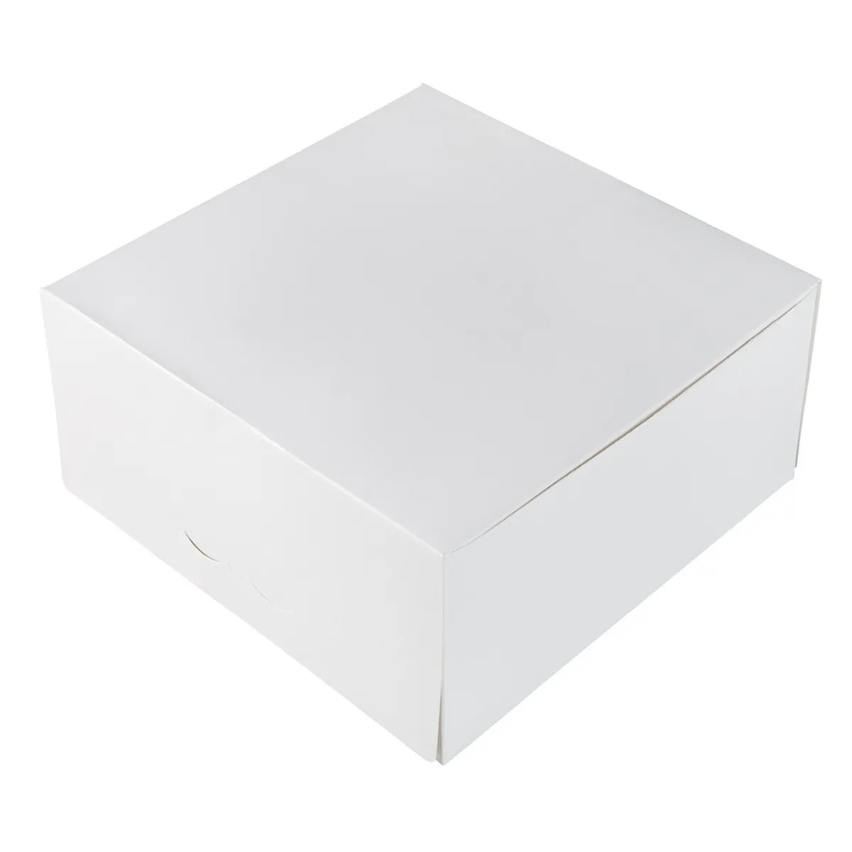 Hot BrandNewCake Taartdoos 21x21x10cm. Wit 50st