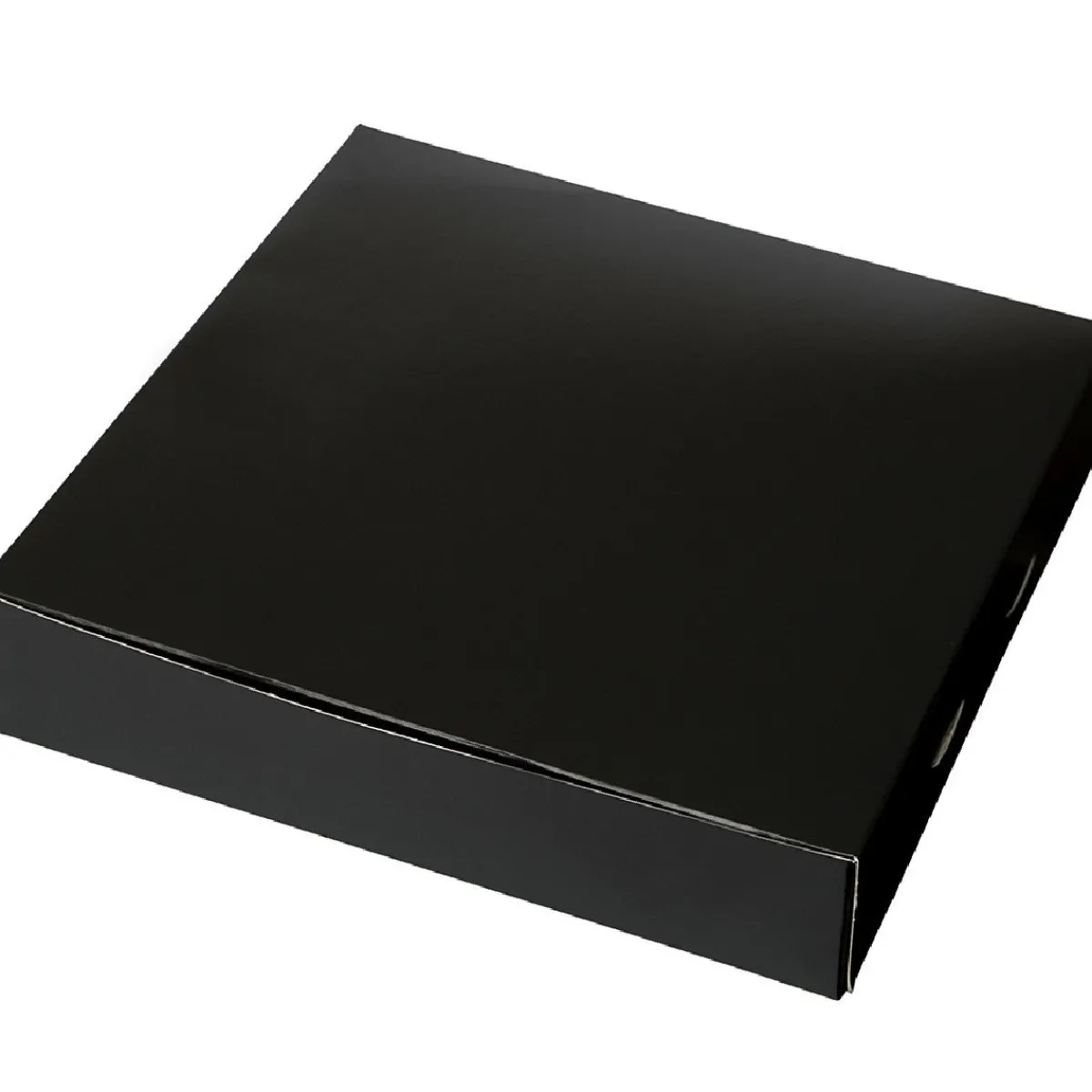 New BrandNewCake Taartdoos 25x25x5cm. Zwart 3st