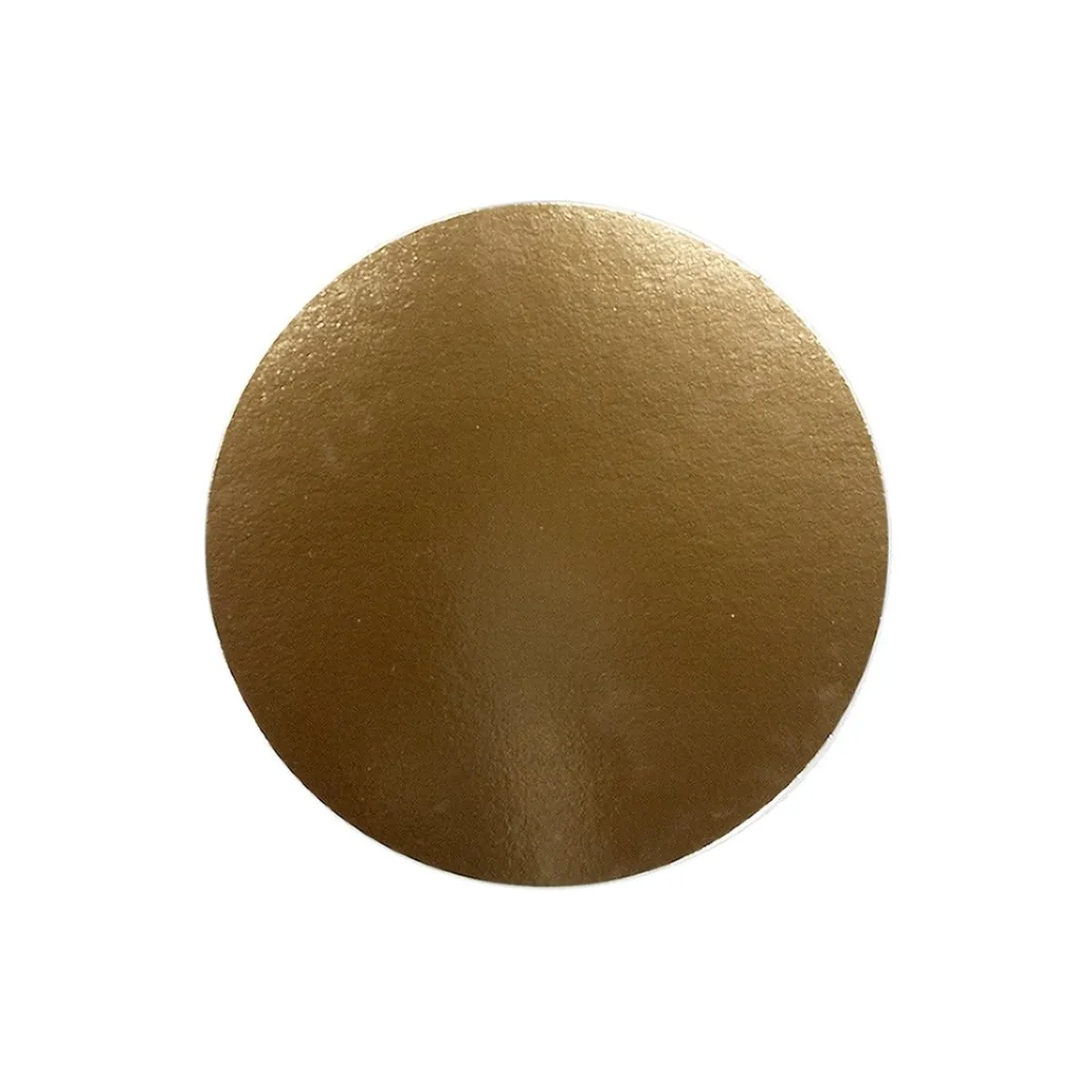 Clearance Overig Taartkarton Goud/Wit Ø22cm per stuk