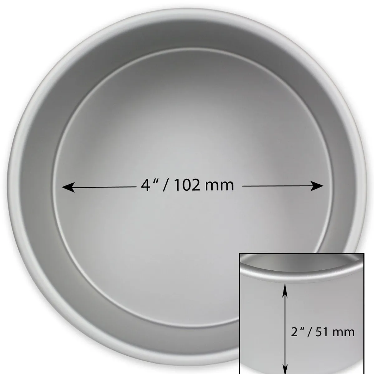 Outlet PME Taartpan rond Ø10 x 5cm