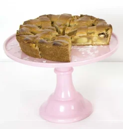 Overig Taartplateau Roze Melamine Ø30x20cm