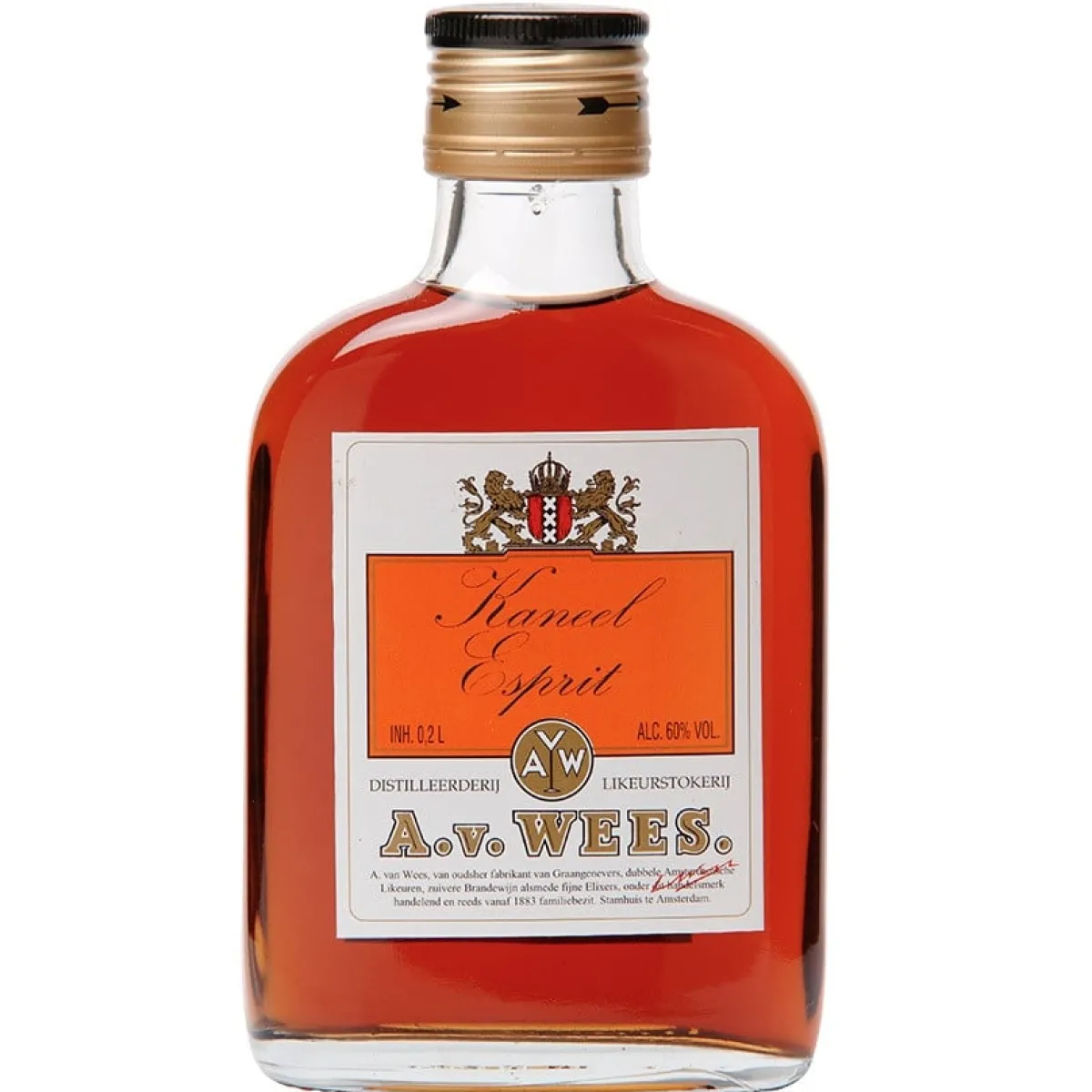 Online A. van Wees Van Wees Kaneel Esprit 60% (voor patisserie) 200ml