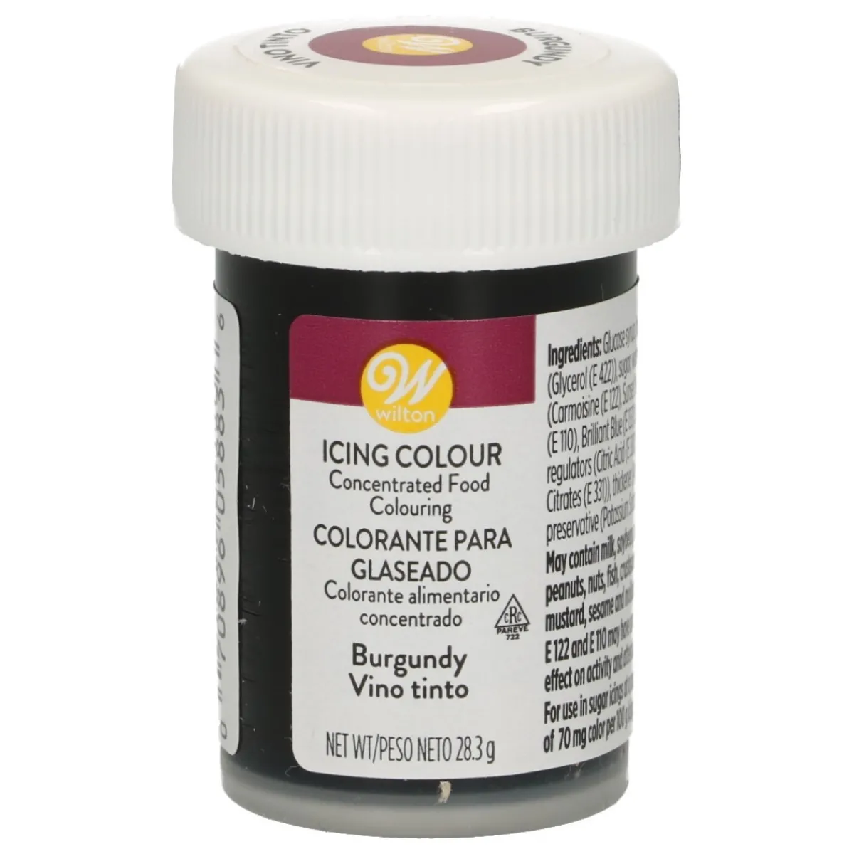 Discount Wilton Kleurstof Gel Bordeaux Rood 28g