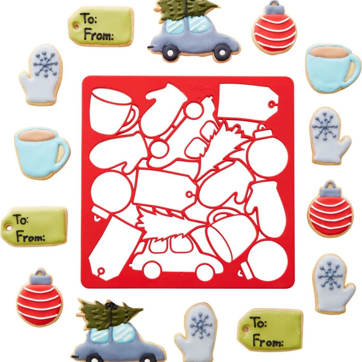 New Wilton Multi-Koekjesuitsteker Kerst**